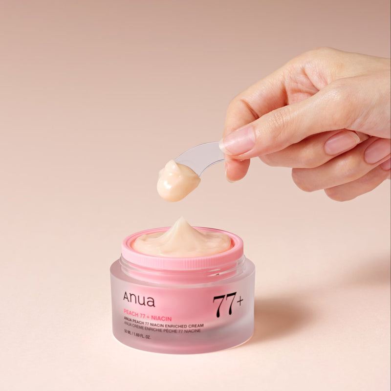 ANUA Peach 77 Niacin Enriched Cream (50ml) TEXTURE