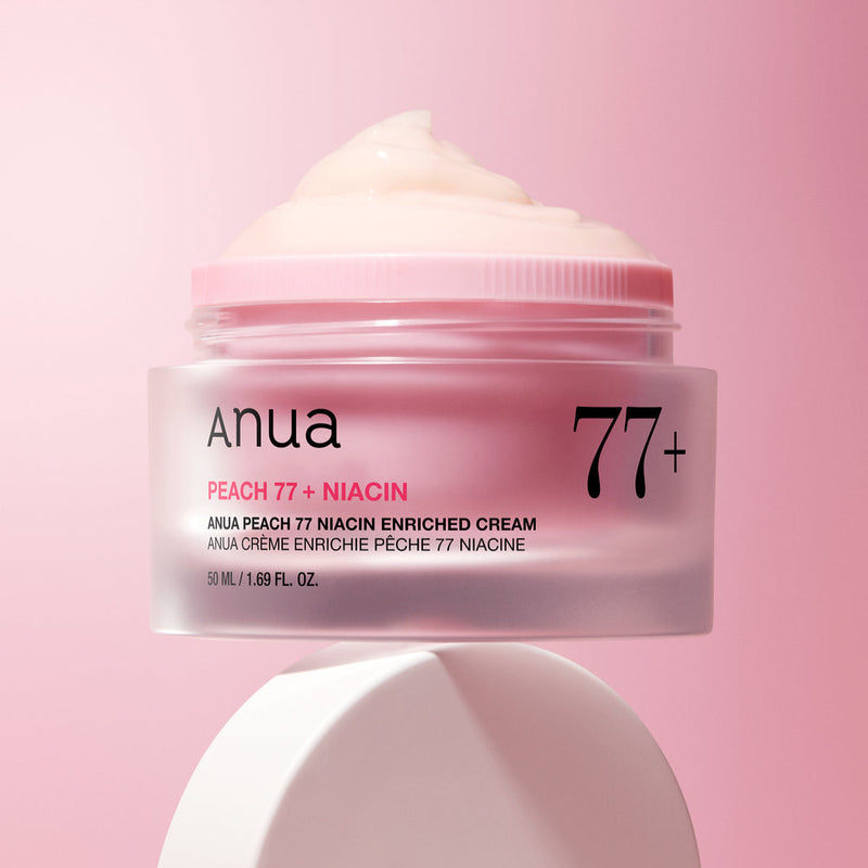 ANUA Peach 77 Niacin Enriched Cream (50ml) CONCEPT SHOT