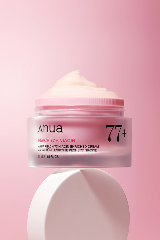 ANUA Peach 77 Niacin Enriched Cream (50ml) CONCEPT SHOT
