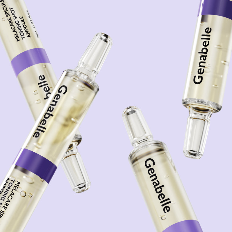 GENABELLE Melacare Spicule Toning Shot Ampoule 3pcs packaging