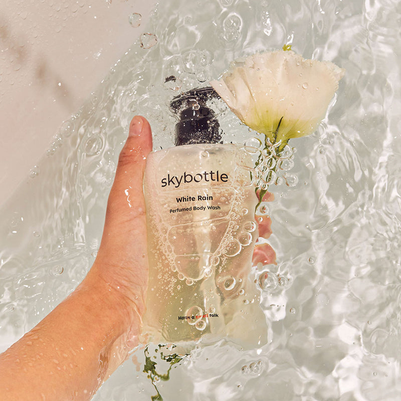 SkyBottle Perfumed Body Wash White Rain (300ml)