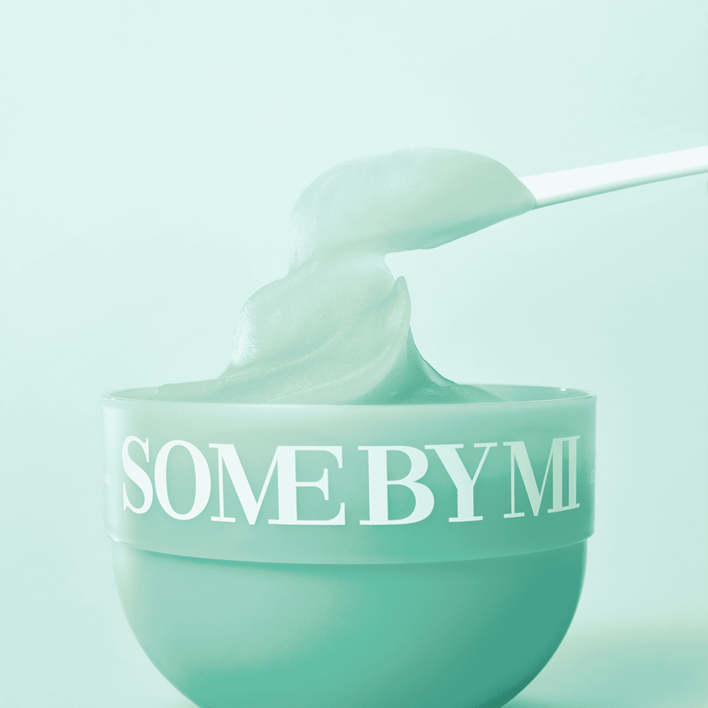 Some By Mi Spirulina PDRN Soothing Sherbert Mask (10pcs) APPLICATION