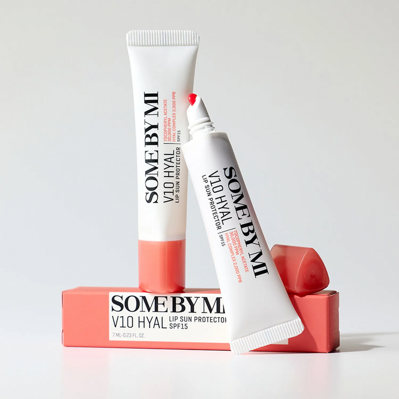 Some By Mi V10 Hyal Lip Sun Protector (7ml) - ROSY concept shot