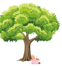 Foreground tree image