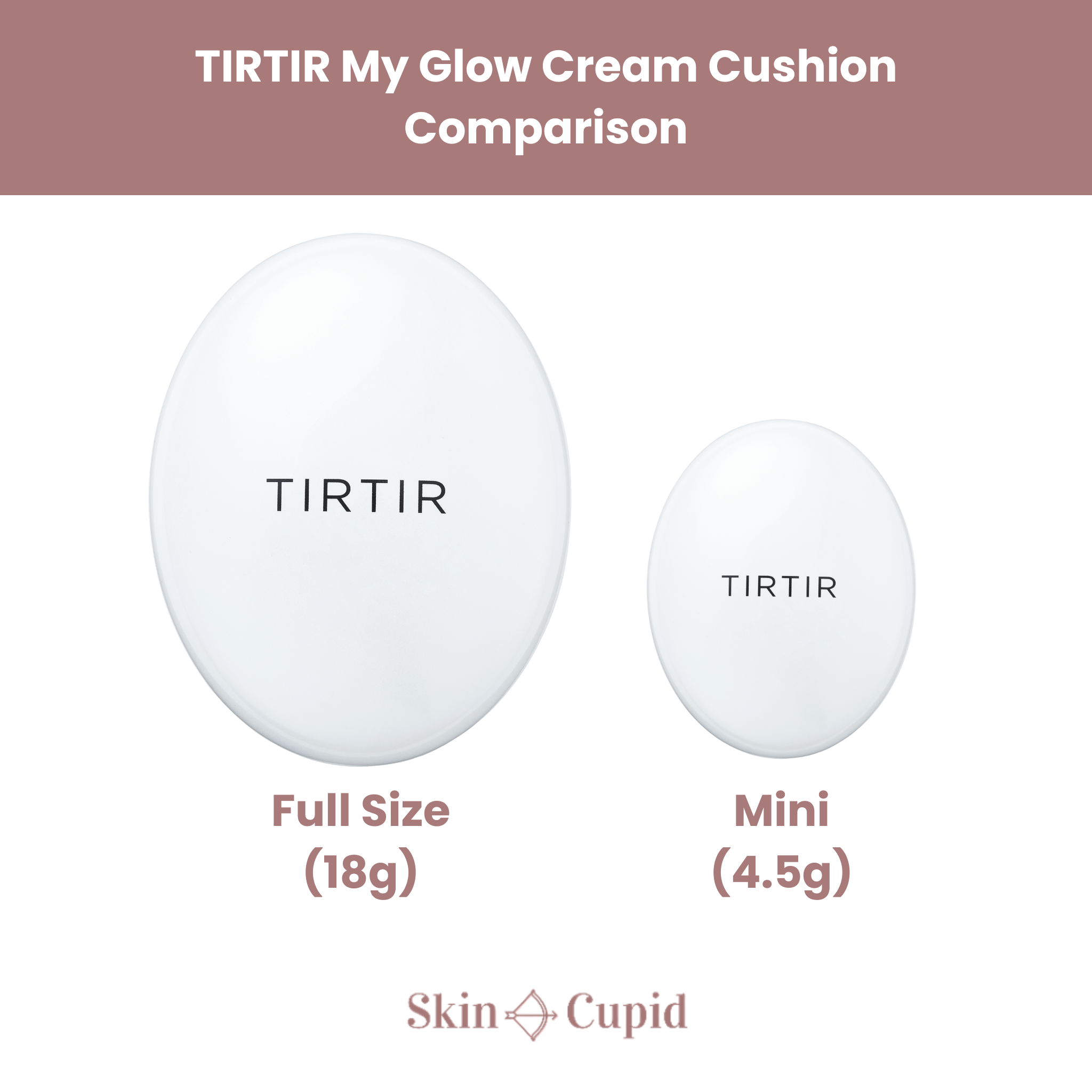 TIRTIR My Glow Cream Cushion Comparison