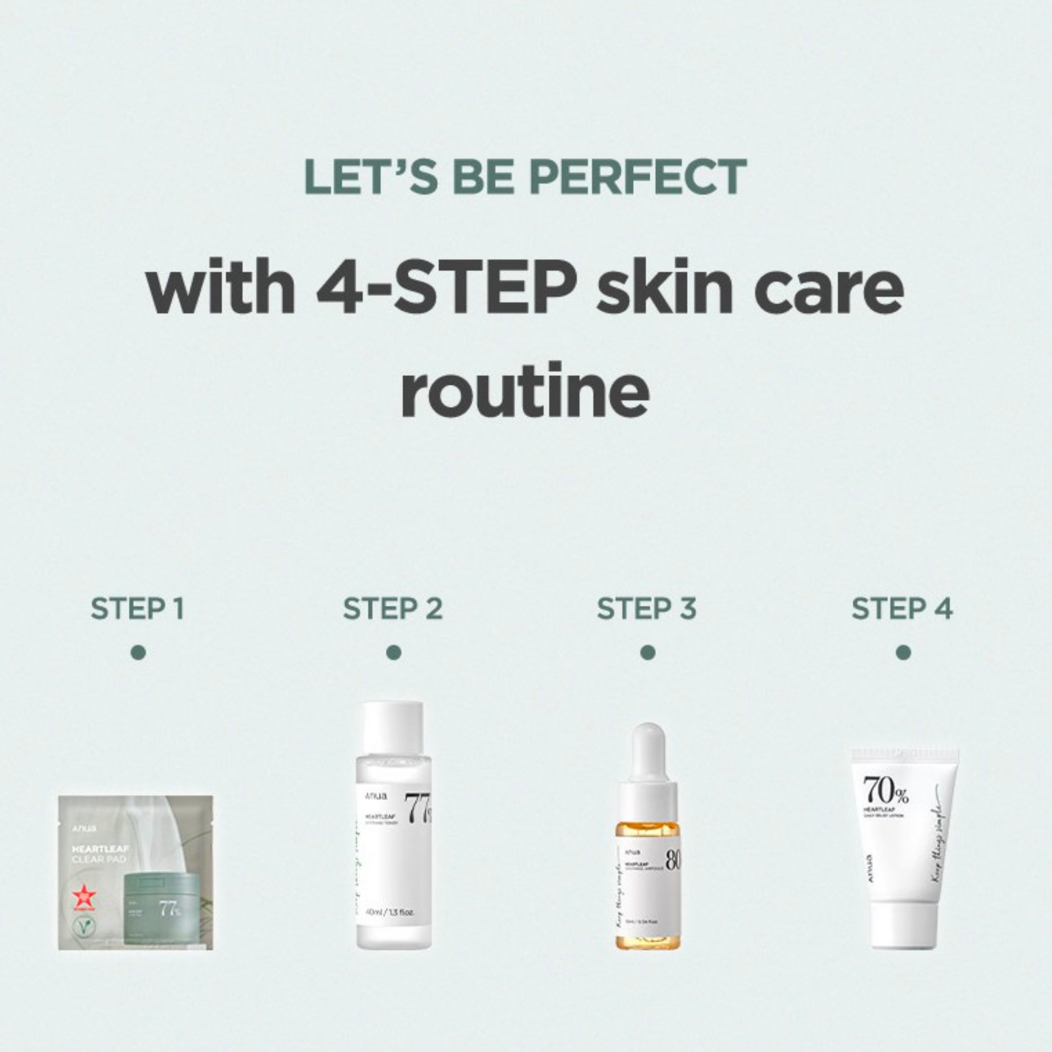 Heartleaf Soothing Trial Kit (4 Items) – Skin Cupid