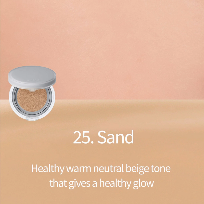 ROM&ND NU Zero Cushion - 5 Shades (15g) shade 25 sand