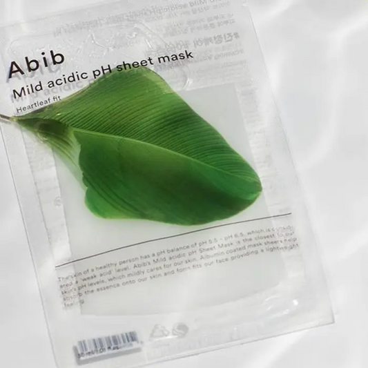 ABIB Mild Acidic pH Sheet Heartleaf Fit (1pcs)
