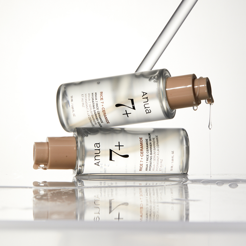 7 Rice Ceramide Hydrating Barrier Serum (50ml) for brightening and hydrating