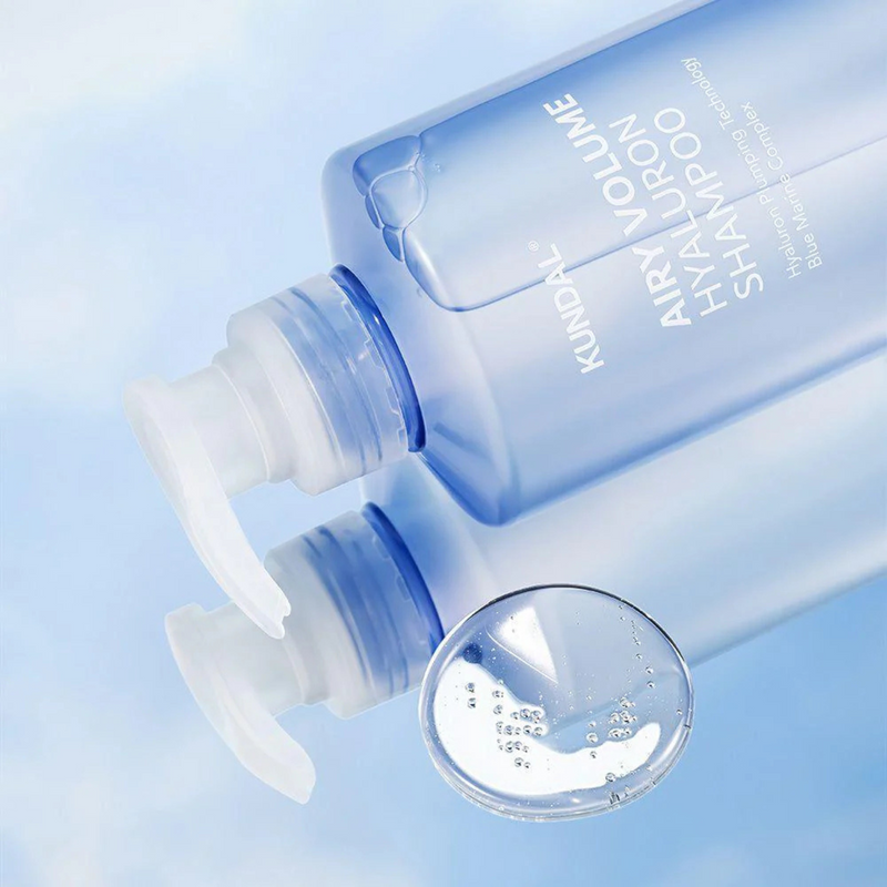 Airy Volume Hyaluron Shampoo (500ml) - Blossom Breeze TEXTURE