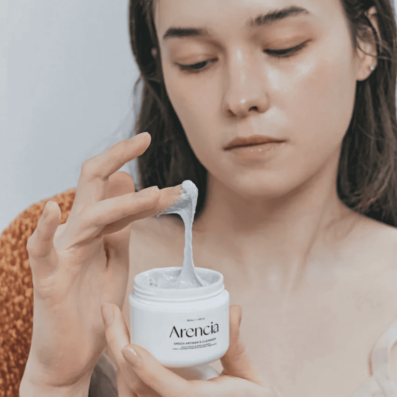 Blue Hyssop Rice Mochi Cleanser (120g)