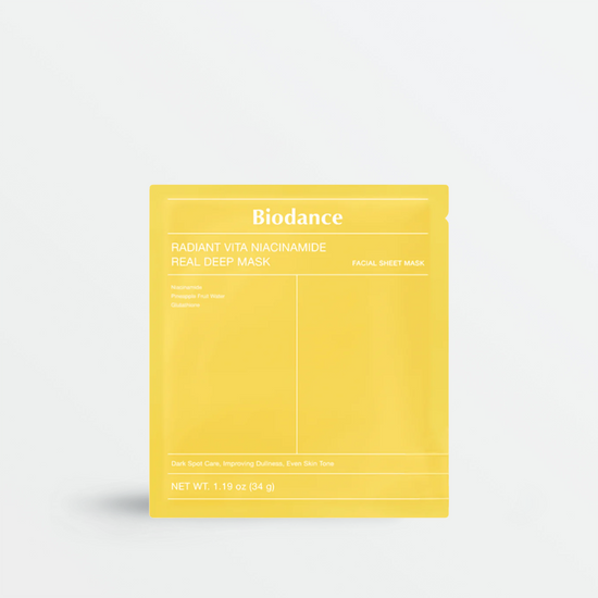 BIODANCE Radiant Vita Niacinamide Real Deep Mask 