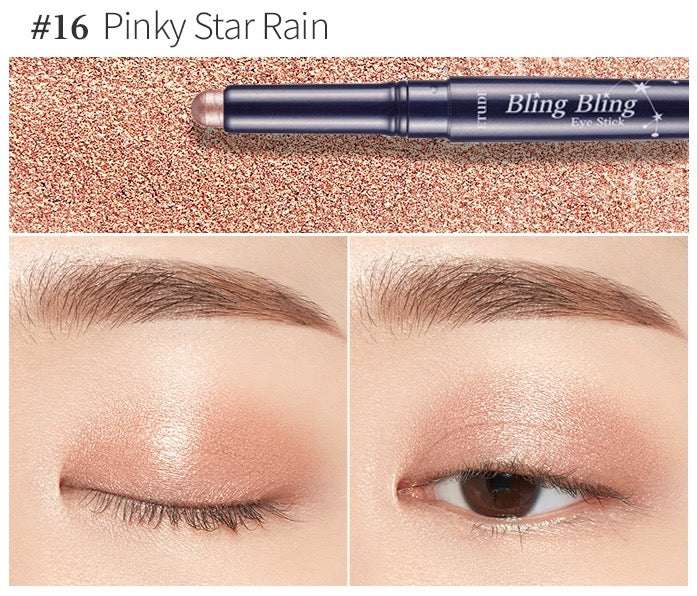ETUDE HOUSE Bling Bling Eye Stick Pink Star Rain 16