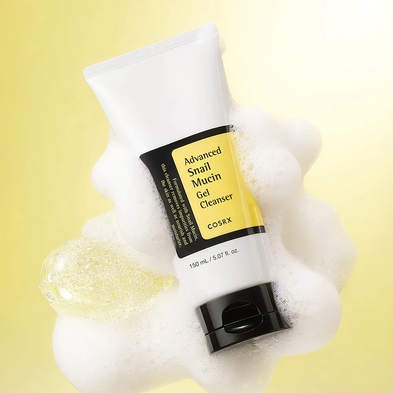 CORSX Advanced Snail Mucin Gel Cleanser (150ml) Skin Cupid  Concept Shot