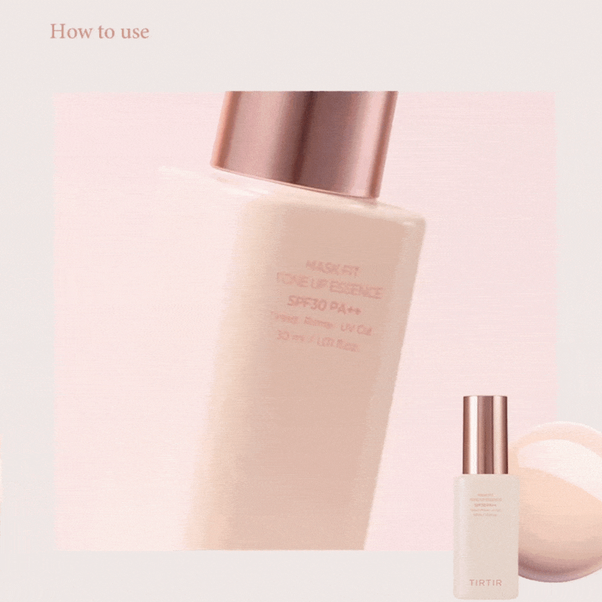 TIRTIR MASK FIT TONE UP CREAM/ESSENCE ×2 Amazon.com : TIRTIR Mask Fit Tone Up Essence | Tinted