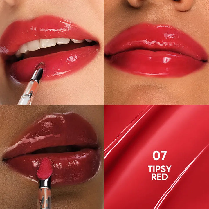 Judydoll Dual Flash Watery Lip Gloss - 8 Options Skin Cupid SHADE 07 LIP SWATCHES