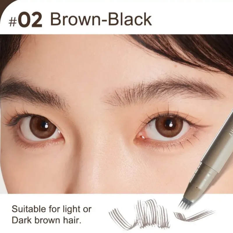 Judydoll Liquid Eyebrow Pen Skin Cupid BROWN BLACK 