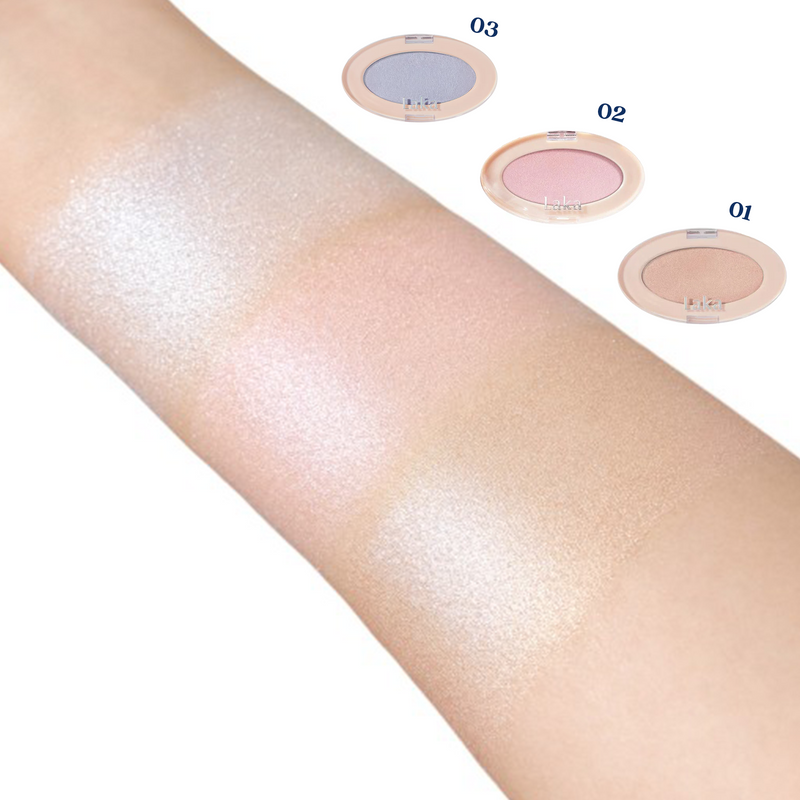 LAKA Dreambeam Highlighter COLOUR SWATCHES