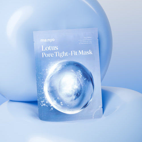 Manyo Lotus Pore Tight-Fit Mask (1 sheet) Skin Cupid MASK CONCEPT SHOT