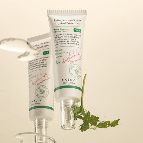 AXIS-Y Complete No-Stress Physical Sunscreen SPF50+ PA++++ (50ml) New 2023 Formula 