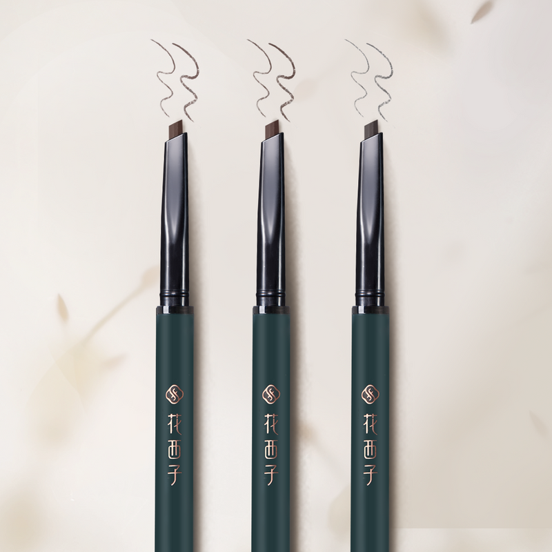 Luodai Floral Eyebrow Define Powder Pencil (Chisel Tip 1+1)