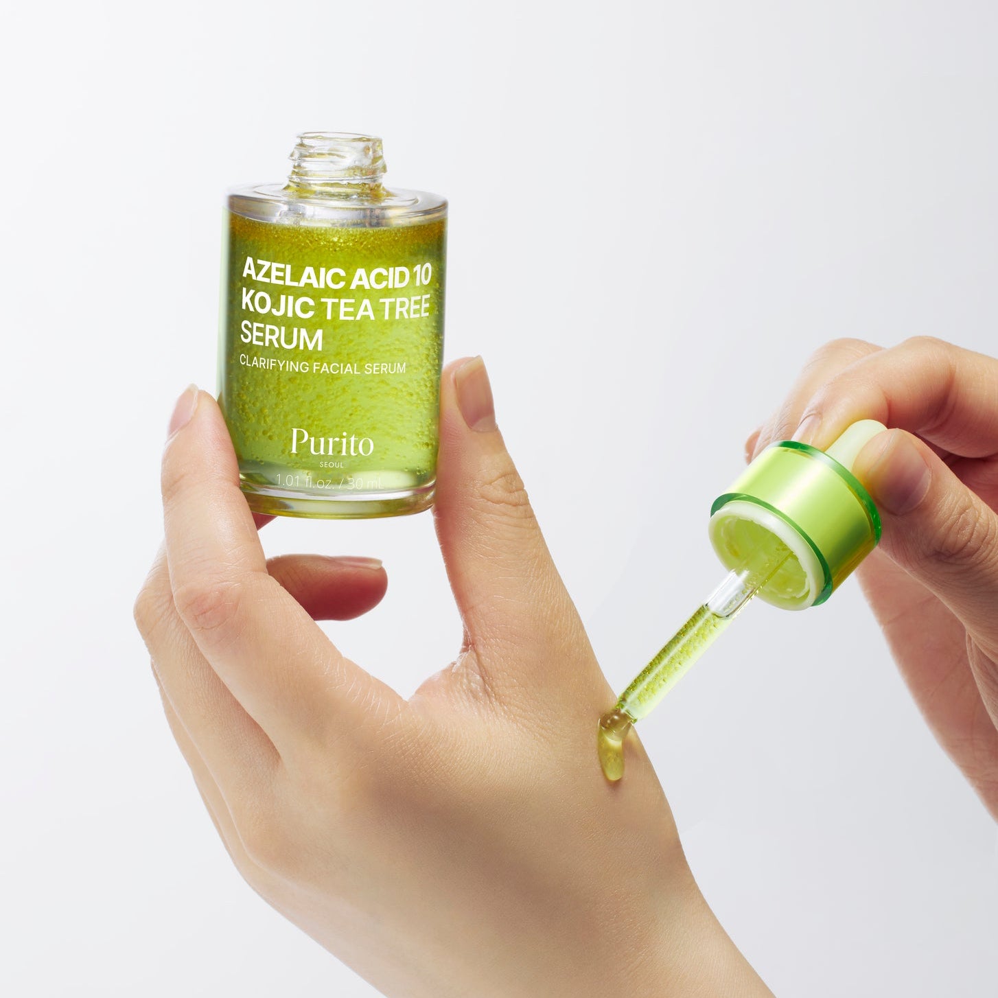PURITO Azelaic Acid 10 Kojic Tea Tree Serum (30ml) | Skin Cupid
