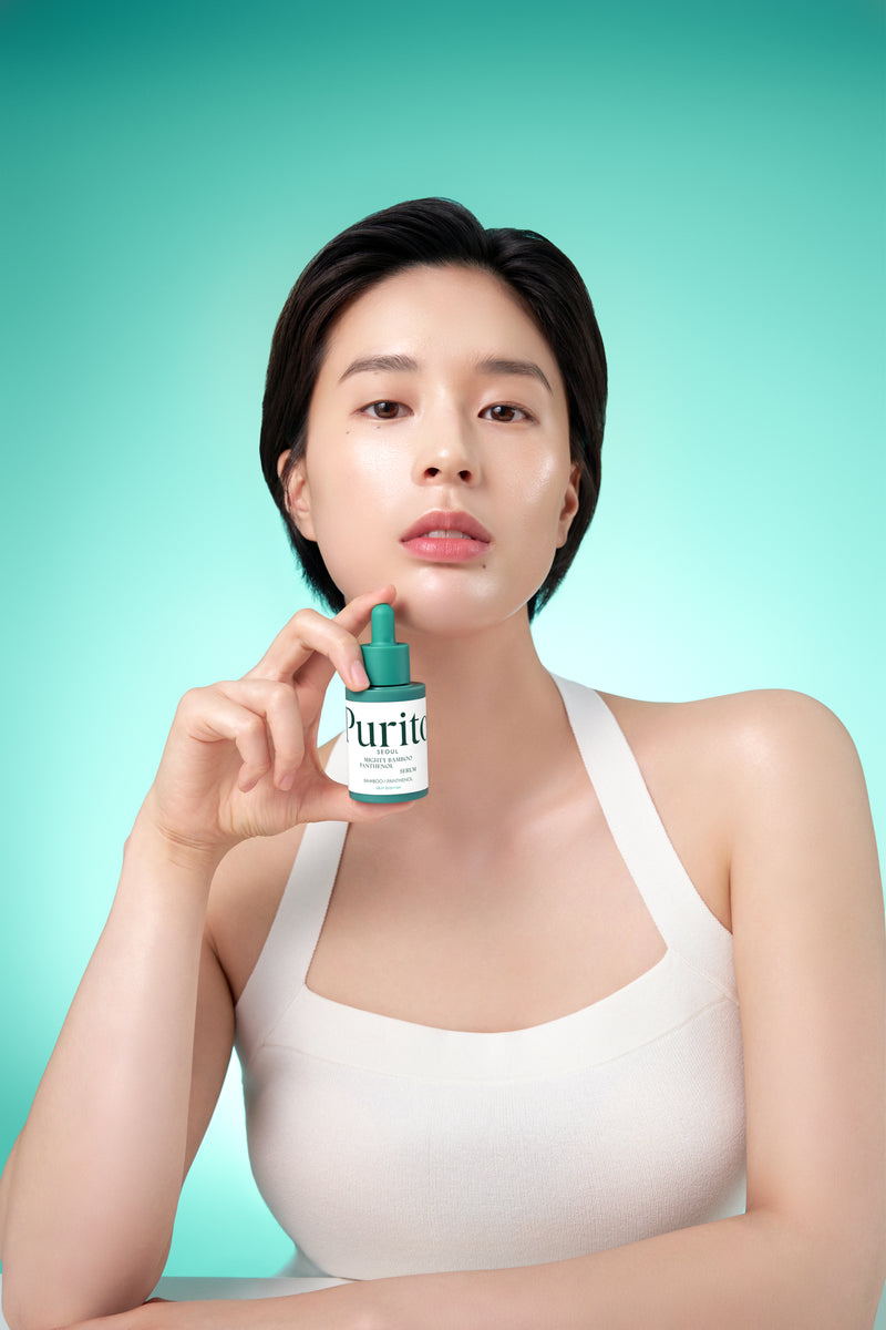 PURITO Mighty Bamboo Panthenol Serum (30ml) MODEL