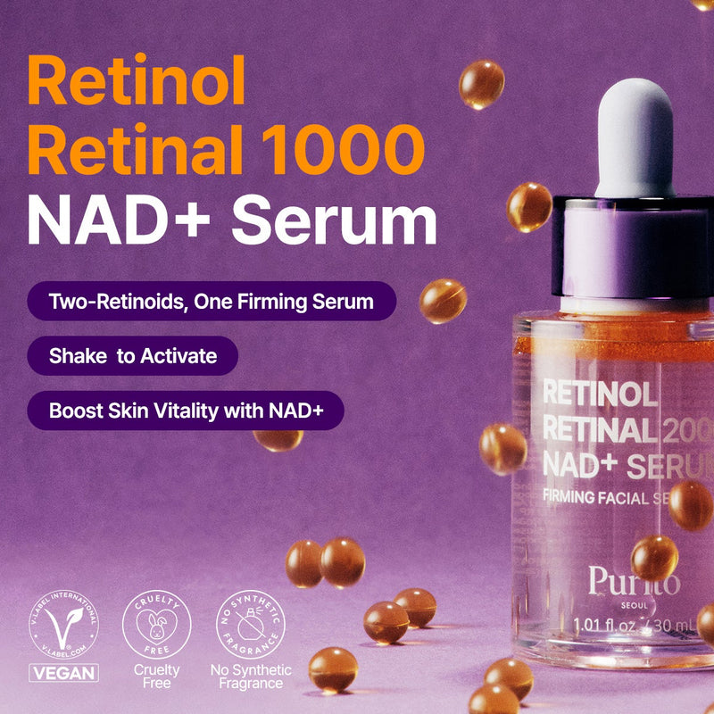 PURITO Retinol Retinal 2000 NAD+ Serum (30ml) DETAILS