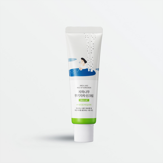 RoundLab Birch Juice Mild-Up Sunscreen (50ml) Skin Cupid