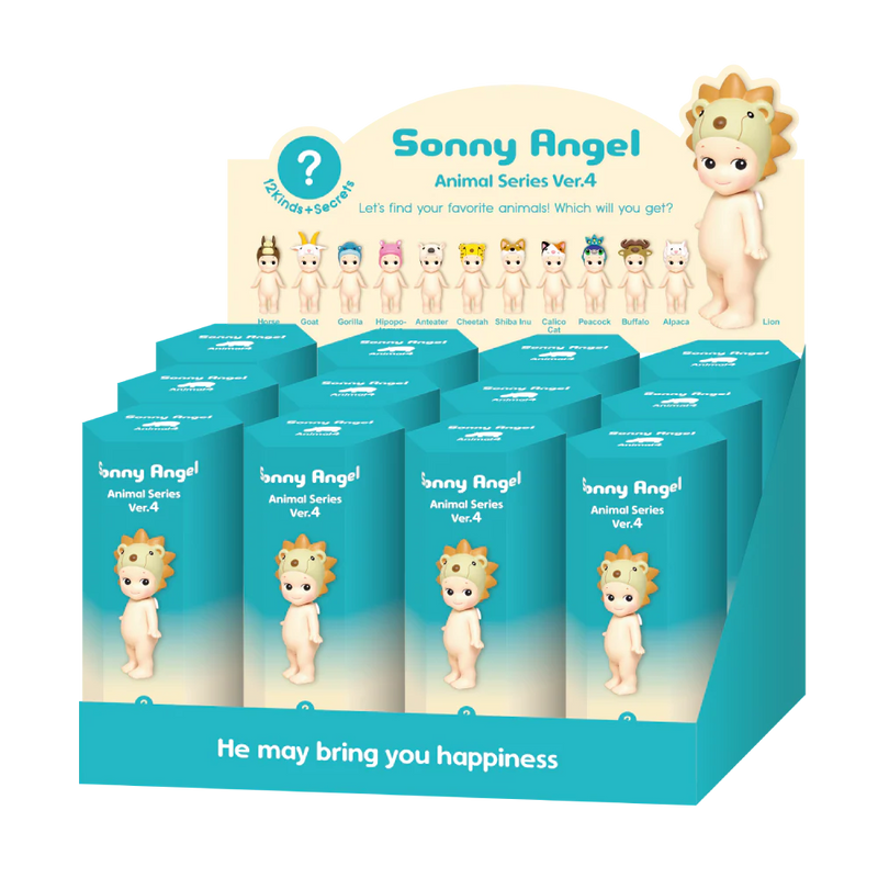 Sonny Angel Animal Series 4 (1 pc) Skin Cupid BOX
