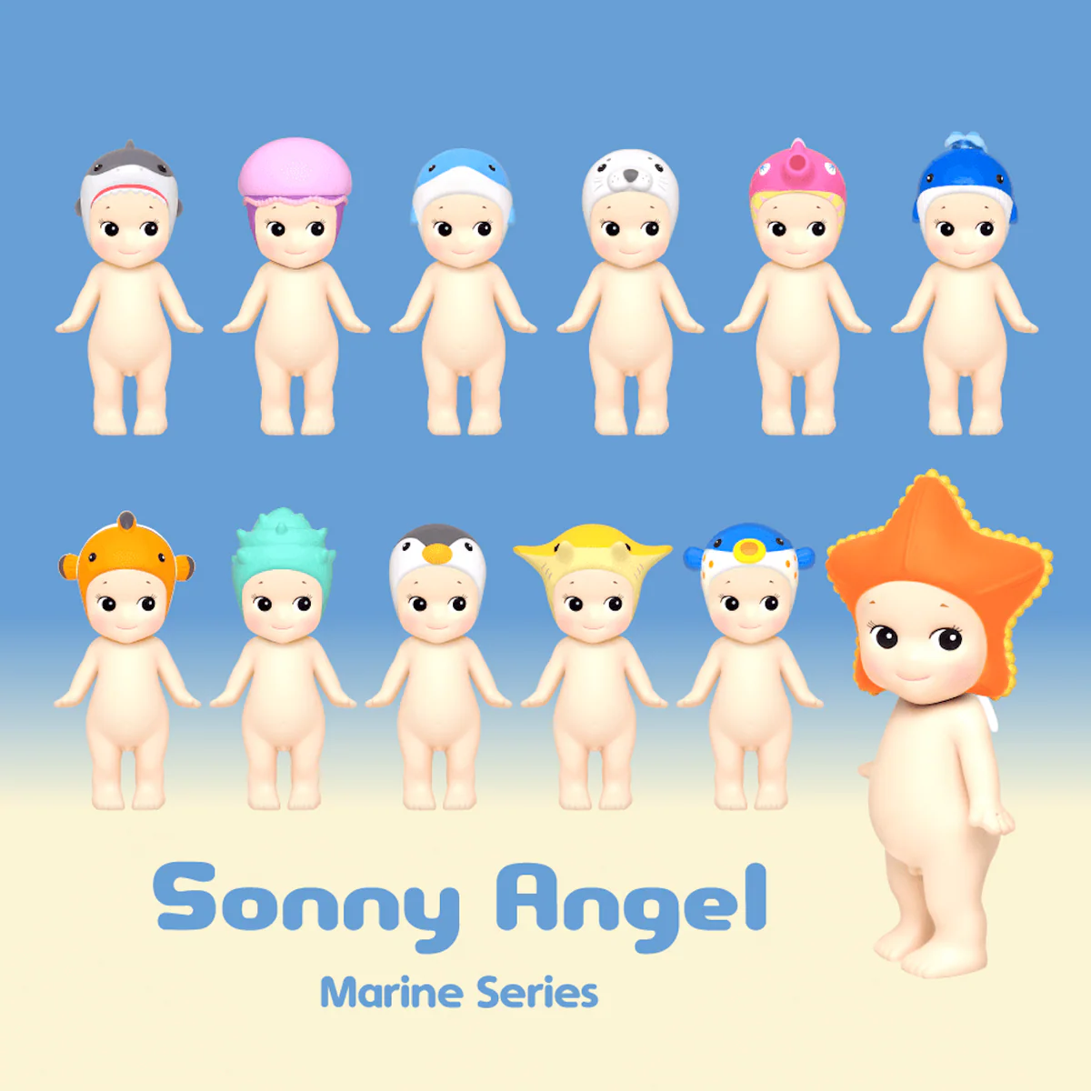 SONNY ANGEL Marine Animals (1 pc) – Skin Cupid