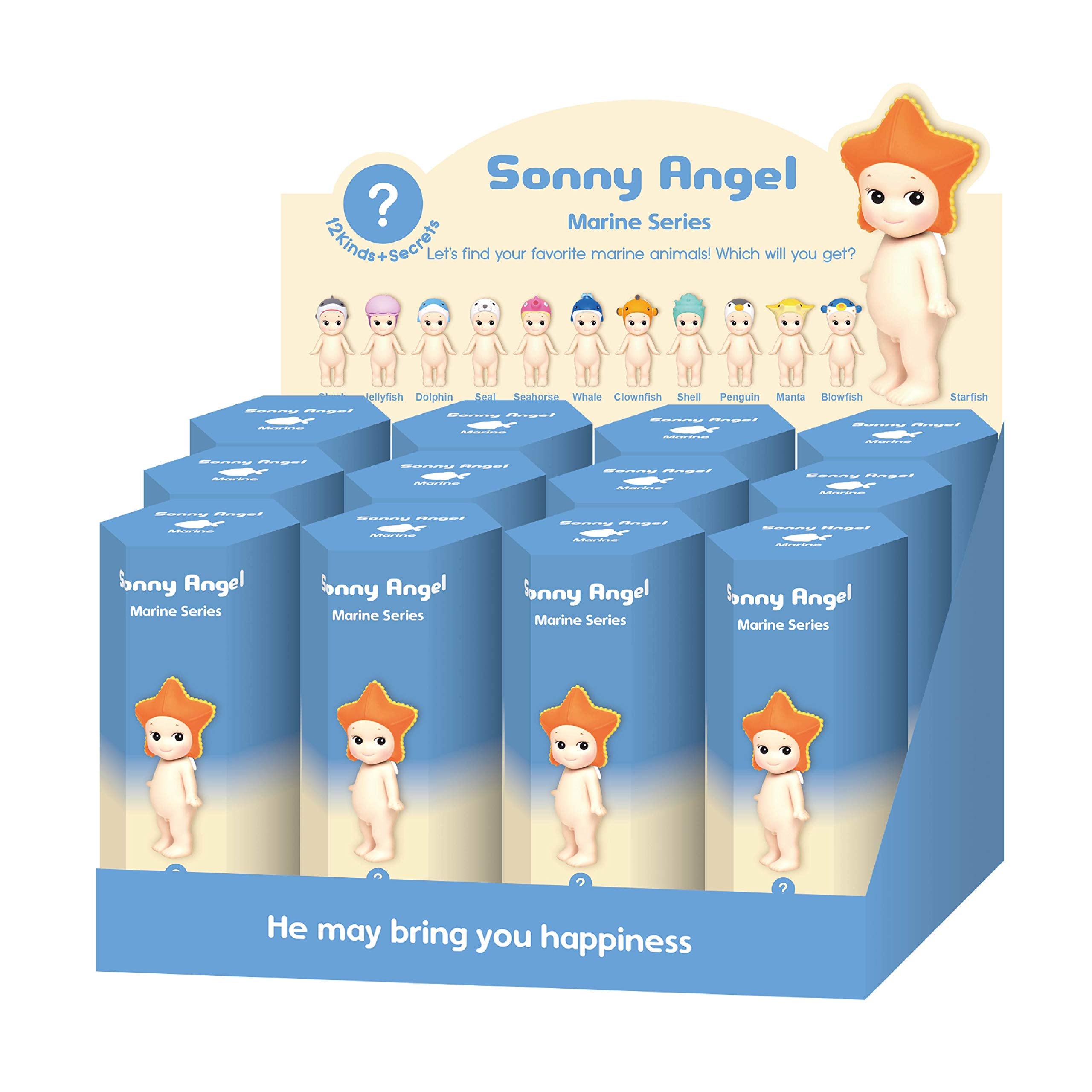 SONNY ANGEL Marine Animals (1 pc) – Skin Cupid