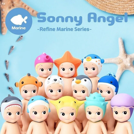 Sonny Angel Marine Animals (1 pc) Skin Cupid THUMBNAIL