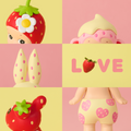 Sonny Angel Strawberry Love Series (1 pc) Skin Cupid 