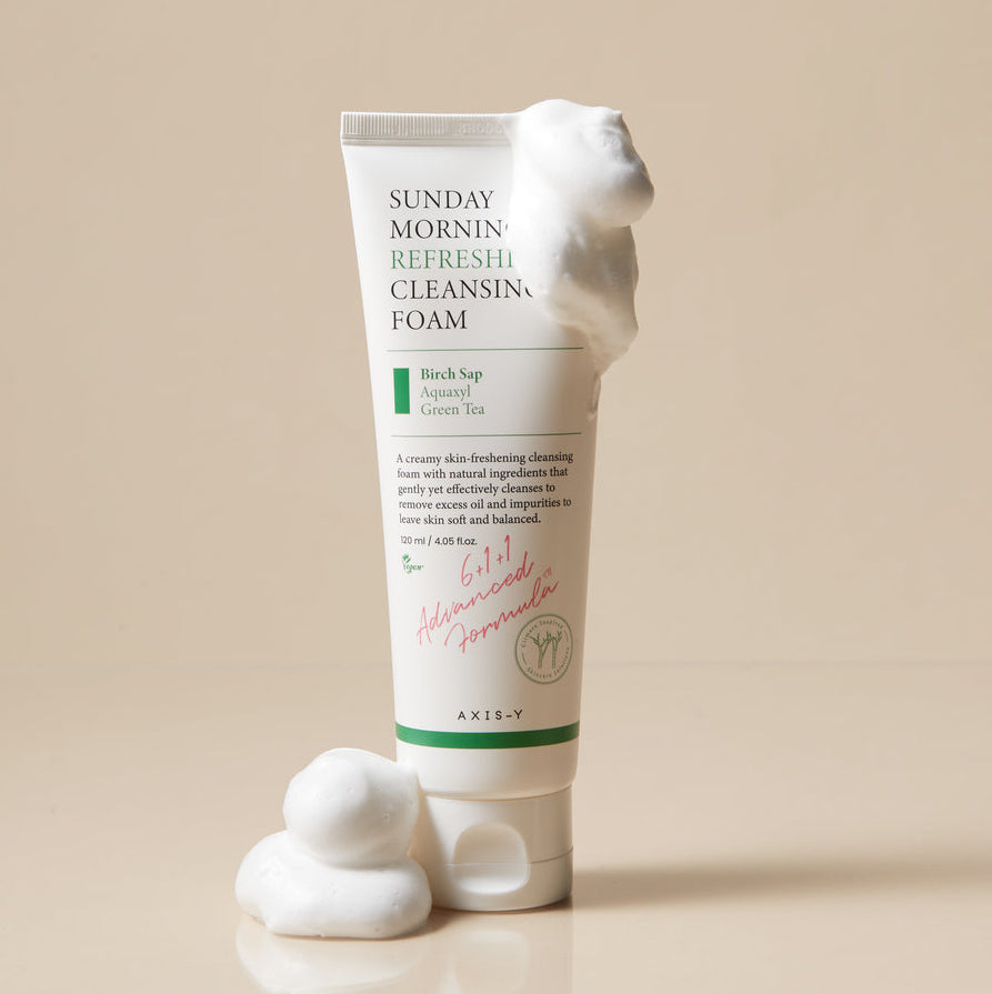 Refreshment Spray α & Cleansing Foam α Sunday Morning Refreshing Cleansing Foam (120ml) – Skin Cupid