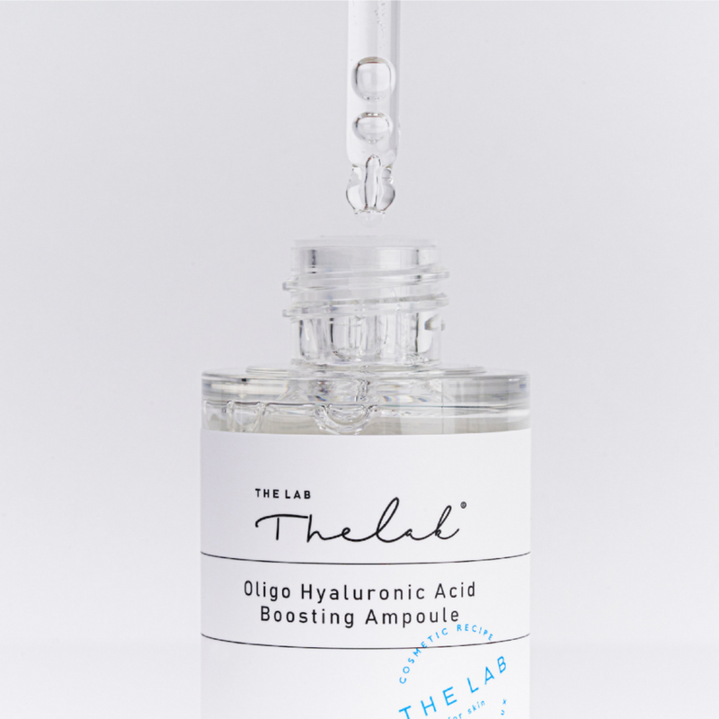 THE LAB Oligo Hyaluronic Acid Boosting Ampoule Close shot