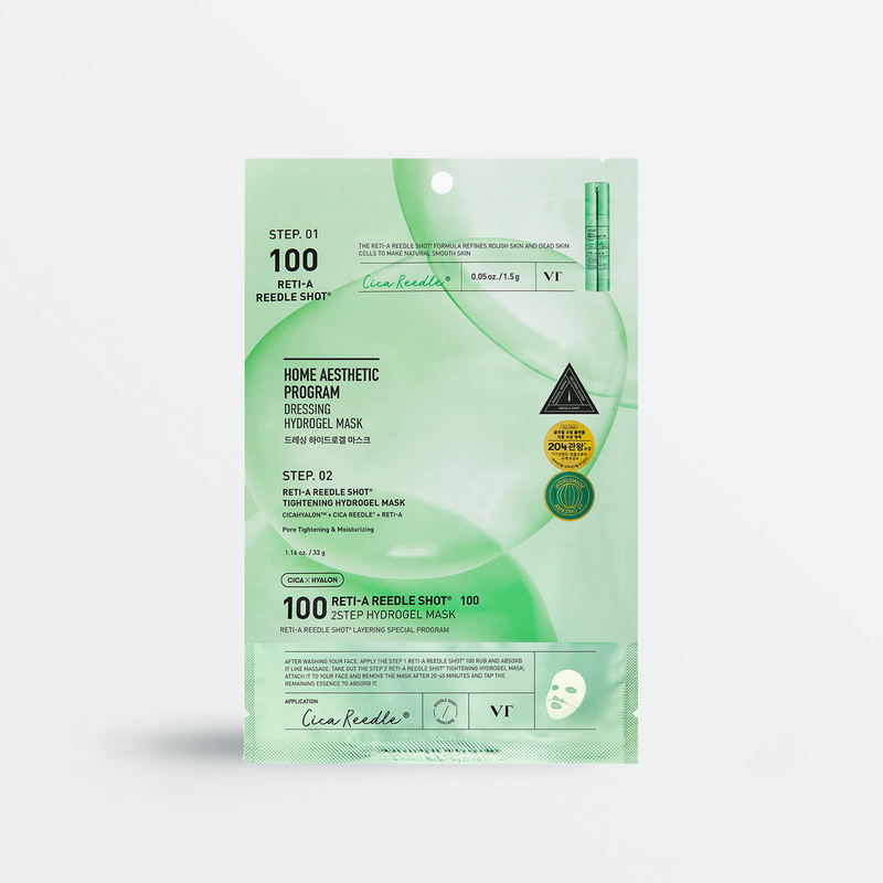 VT Reti-A Reedle Shot 100 2-Step Hydrogel Mask Skin Cupid