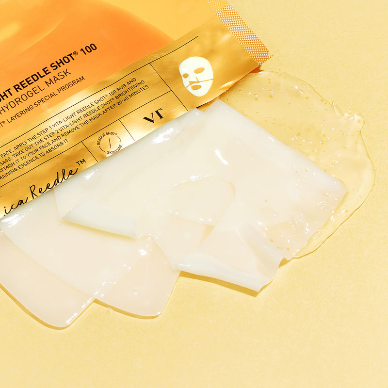 VT Vita-Light Reedle Shot 100 2-Step Hydrogel Mask TEXTURE
