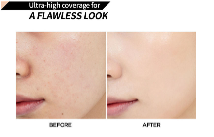 CLIO Kill Cover Liquid Concealer (3 Colours) 7g before and after