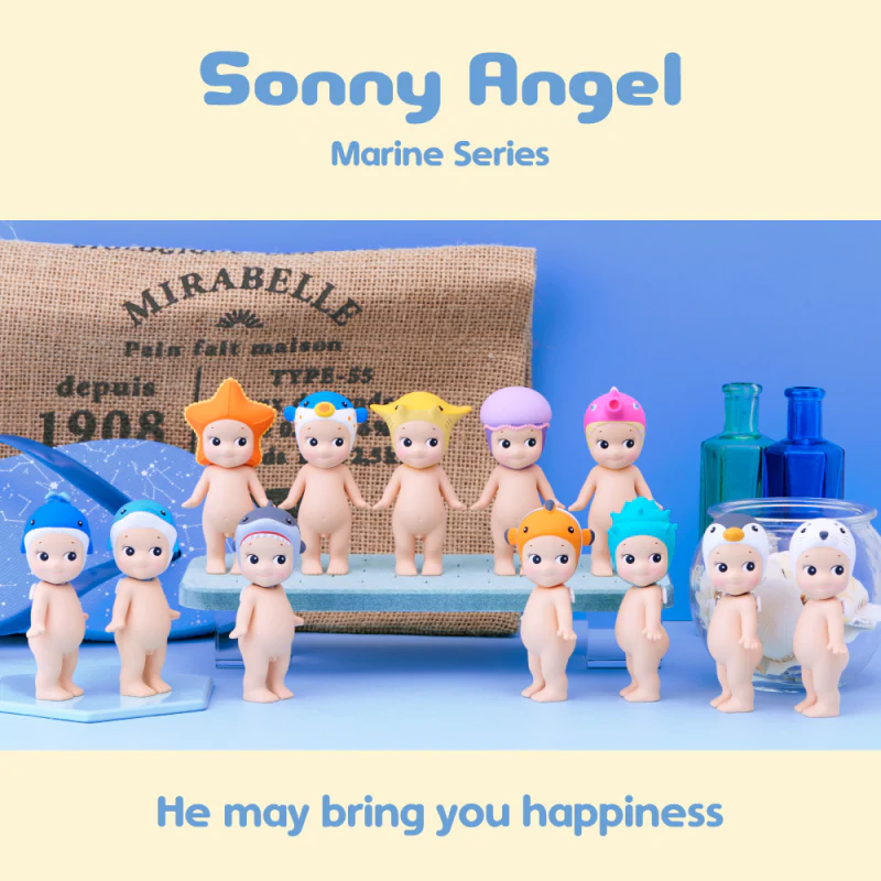 SONNY ANGEL Marine Animals (1 pc) - Skin Cupid