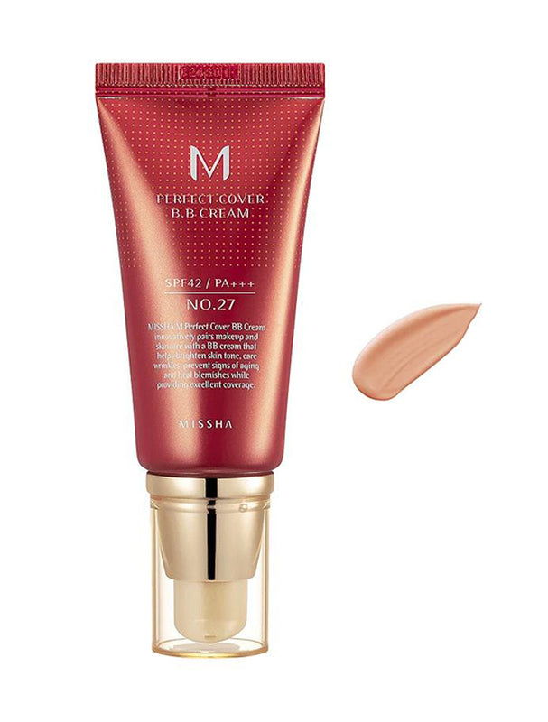 MISSHA - M Perfect Cover BB Cream SPF42 PA+++  swatches 27